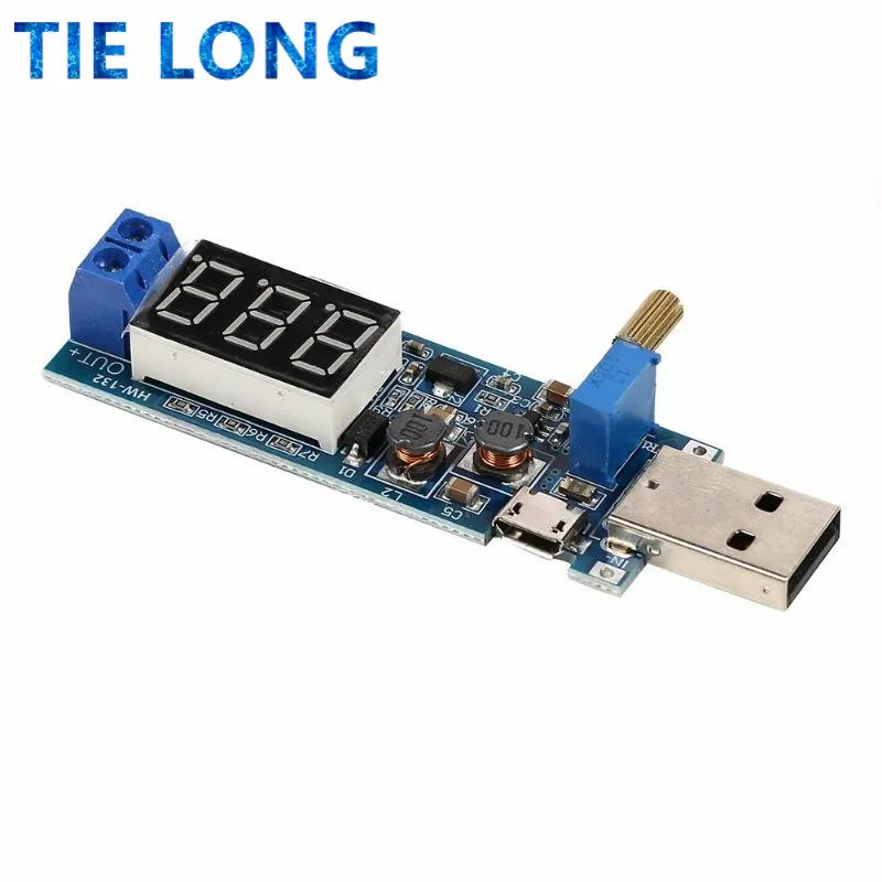 DC-DC Modul USB Boost Power Regulator 5V To 3.3V 9V 12V 24V Modul Power Desktop