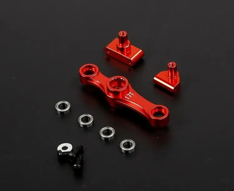 CNC machining full metal throttle servo arm 17/15T double tooth mold for LOSI 5IVE-T ROVAN ROFUN LT Available for SAVOX 0236