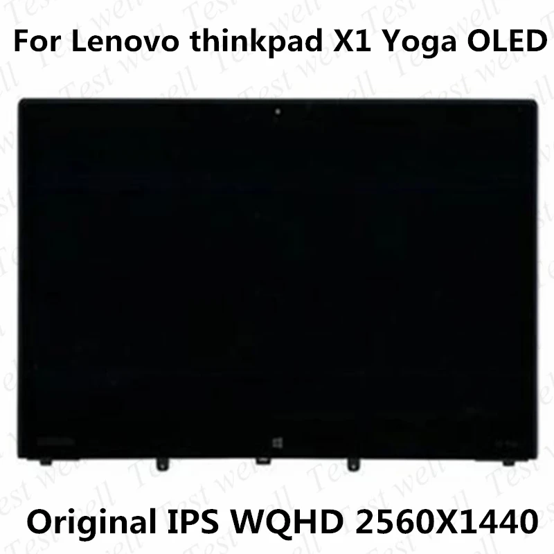 

For Lenovo ThinkPad X1 Yoga 1ST GEN 2ND GEN 01AW977 01AX899 Original NEW 14" WQHD 2560*1440 OLED Touch Screen Assembly