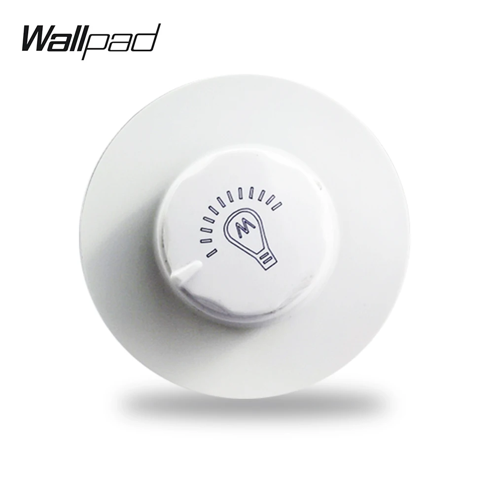 Wallpad L6 Modular Wall Dimmer Switch 500W Brightness Regulator Rotate 5 Colors DIY Free Combination