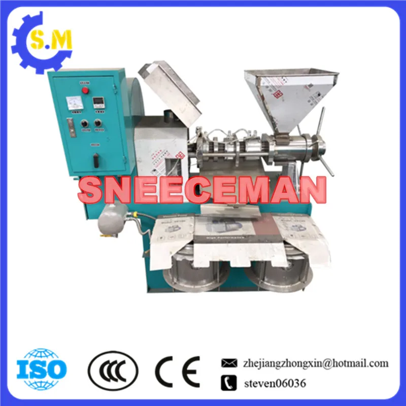 Prensa de óleo móvel para veículo, elétrica bifásica, pequena, amendoim, gergelim, soja, multifuncional, extração automática de óleo em espiral