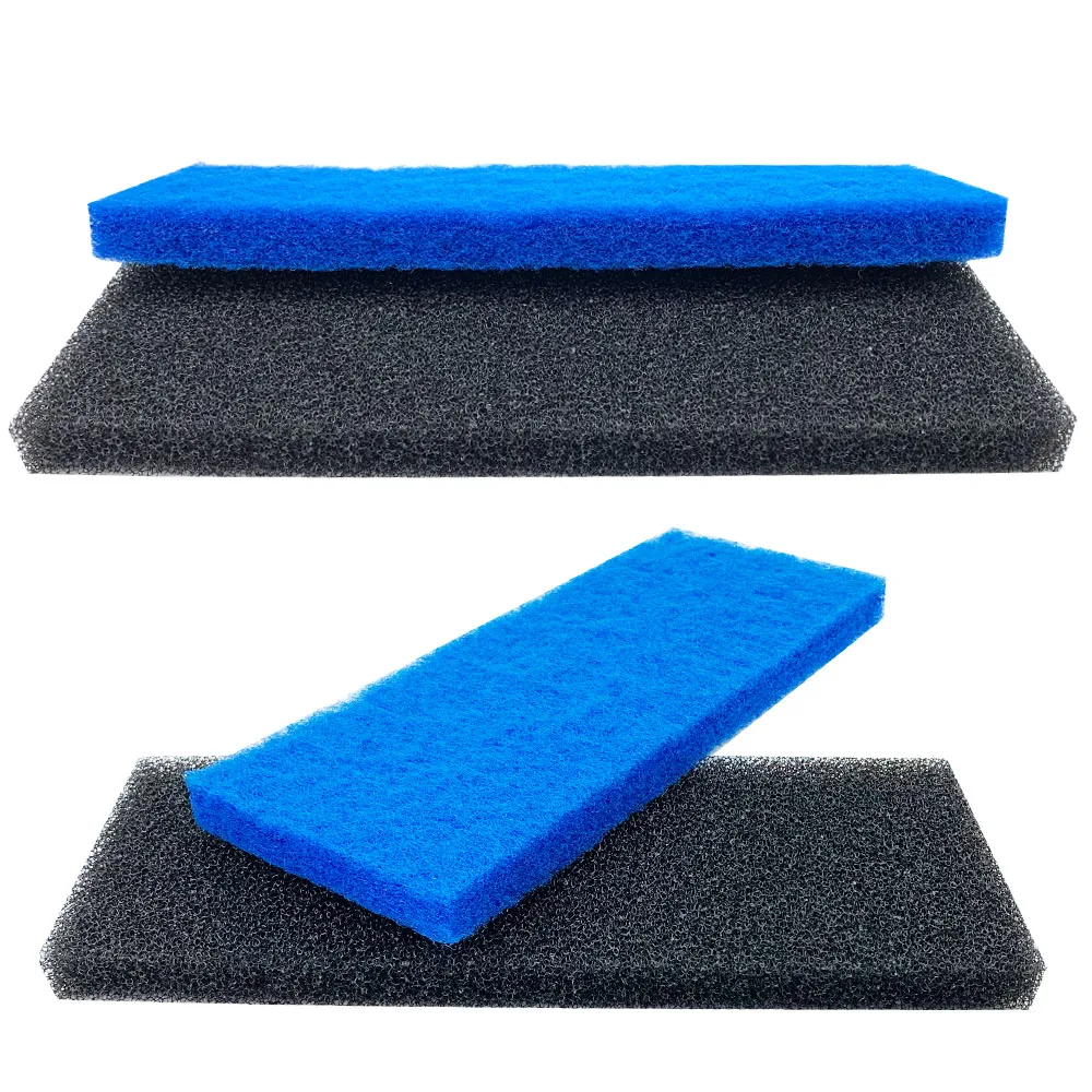 Double-Deck Sponge Filter Aquarium Fish Tank Sponge Aquarium Filter Sponge Reusable Filtration Bio Cotton Aquartic Supplies