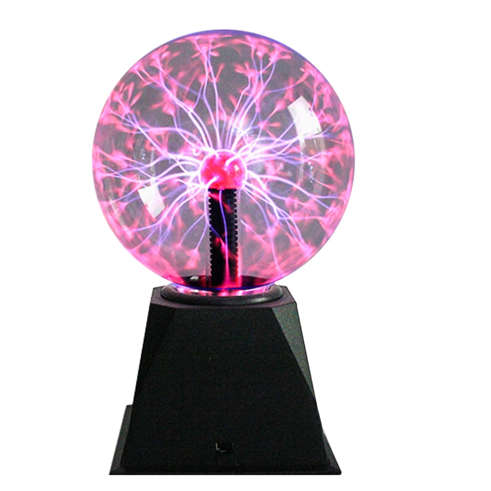 Neuheit Glas Magie Plasma-Ball Licht 3 4 5 6 zoll Tisch Leuchtet Kugel Nachtlicht Magie Plasma Nacht Lampe