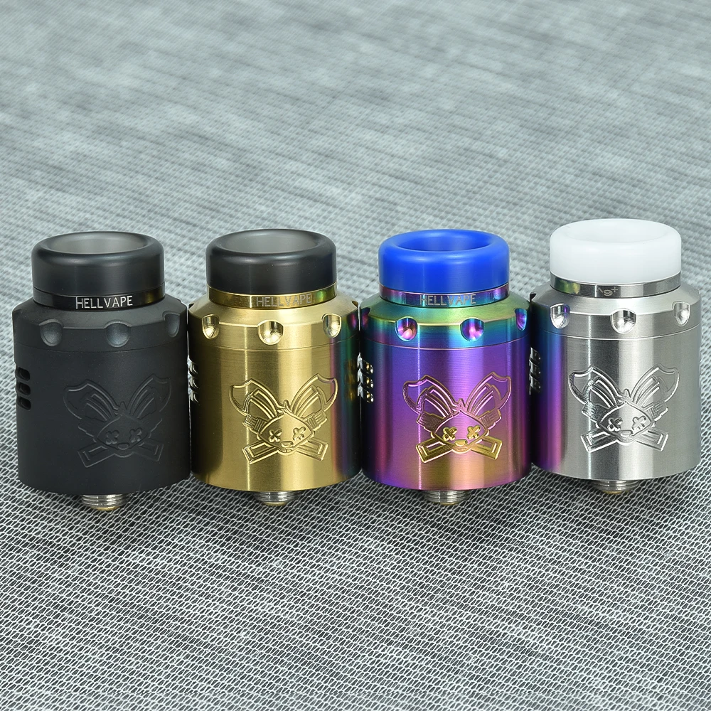 

Резервуар для электронной сигареты Dead Rabbit V3 RDA 24 мм, 316 SS, Регулируемый расход воздуха, электронная сигарета с одинарной/двойной катушкой, Атомайзер