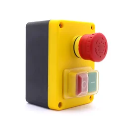 KJD17D-2 250V 16A Electromagnetic Push Button Switch Emergency stop Switches for Electric Tools and Machine Tool Equipment