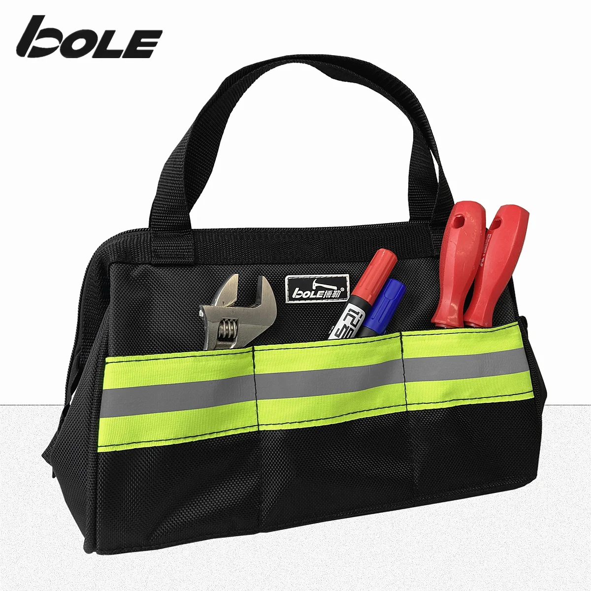 BOLE New 2021 Multifunction Tool bags 600d Oxford cloth Portable Electrician Bag Thicken Work Pocket