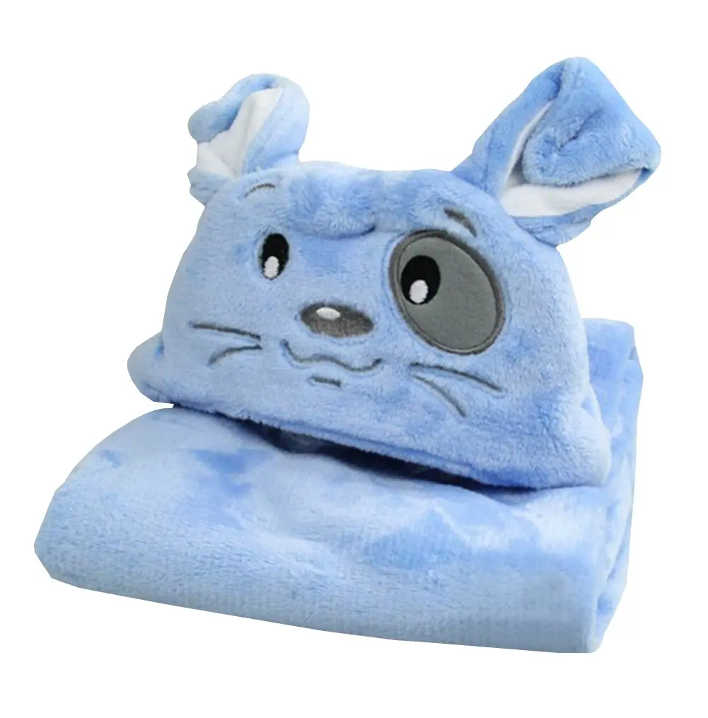100cm Cute Baby Hooded Bathrobe Soft Infant Newborn Baby Cartoon Giraffe Bear Shaped Towel Blanket Baby Bath Towel Washcloth