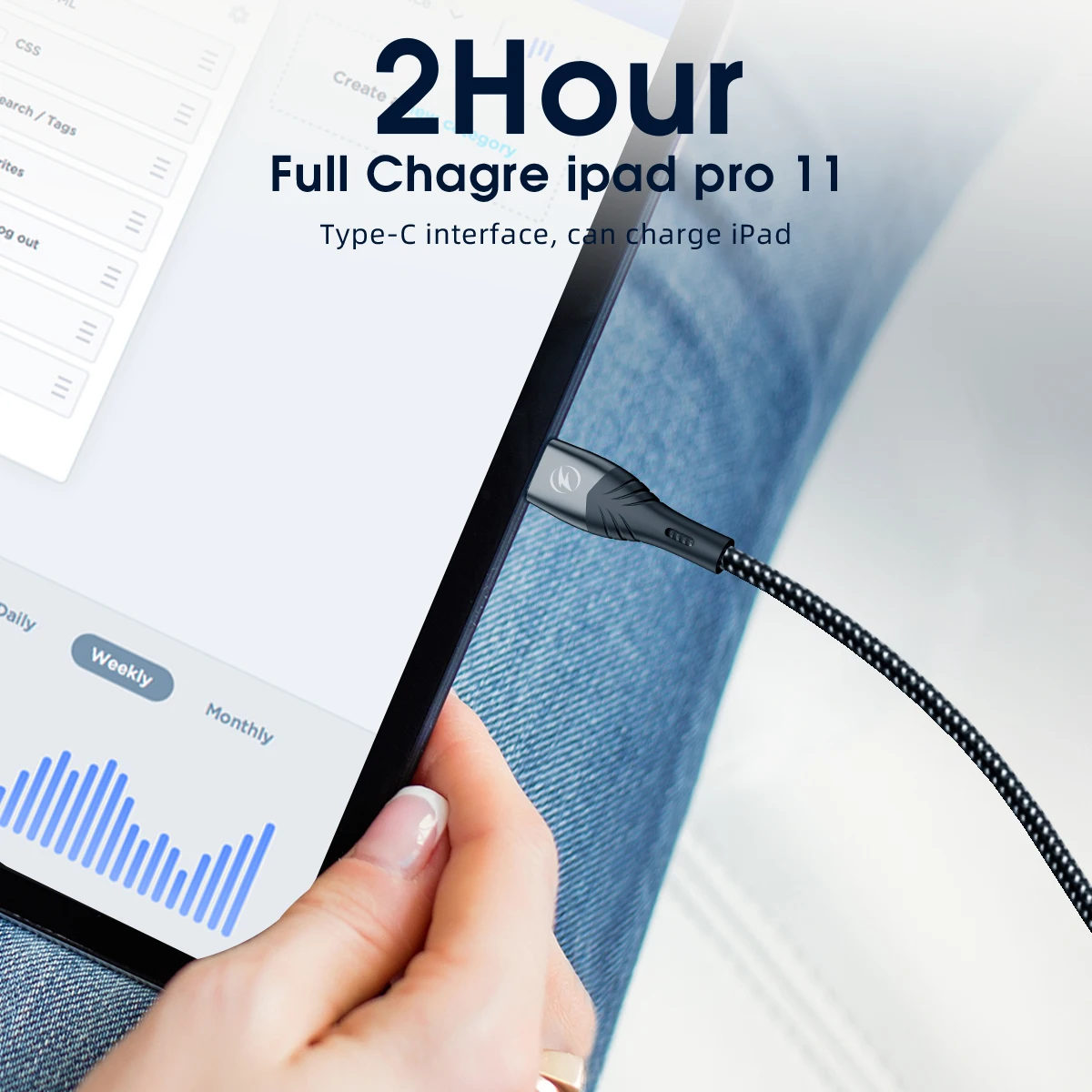 100W Magnetic Charger Cable Quick Charge 4.0 USB C to USB Type C Data Cord for Xiaomi Redmi Note 9 Fast Charger for MacBook iPad