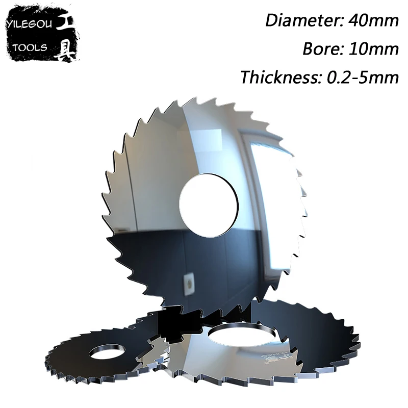 Durchmesser 40mm Solide Hartmetall Stahl Kreissäge Blades 40*0,5*10mm * 40 Zähne Wolfram stahl Sägeblatt 40mm Fräsen Cutter