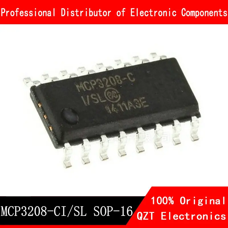 

10pcs/lot MCP3208-C-I/SL MCP3208 MCP3208-C MCP3208-CI/SL SOP16 new original In Stock