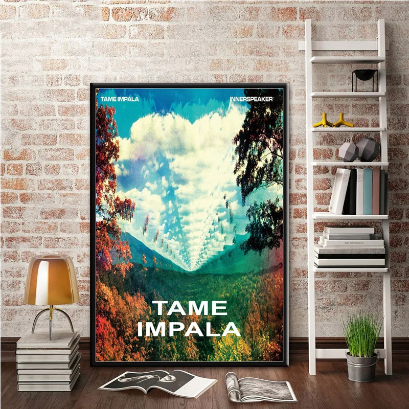 Home Decoration Tame Impala Canvas Painting Wall Artwork Rock Band Poster Modular Concert Picture Frame For Bedside Background
