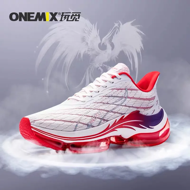 ONEMIX 2023 Men Air Running Shoes for Women Super Light Cushion Adult Shoes Breathable Outdoor Sneakers Male Athletic Trainer