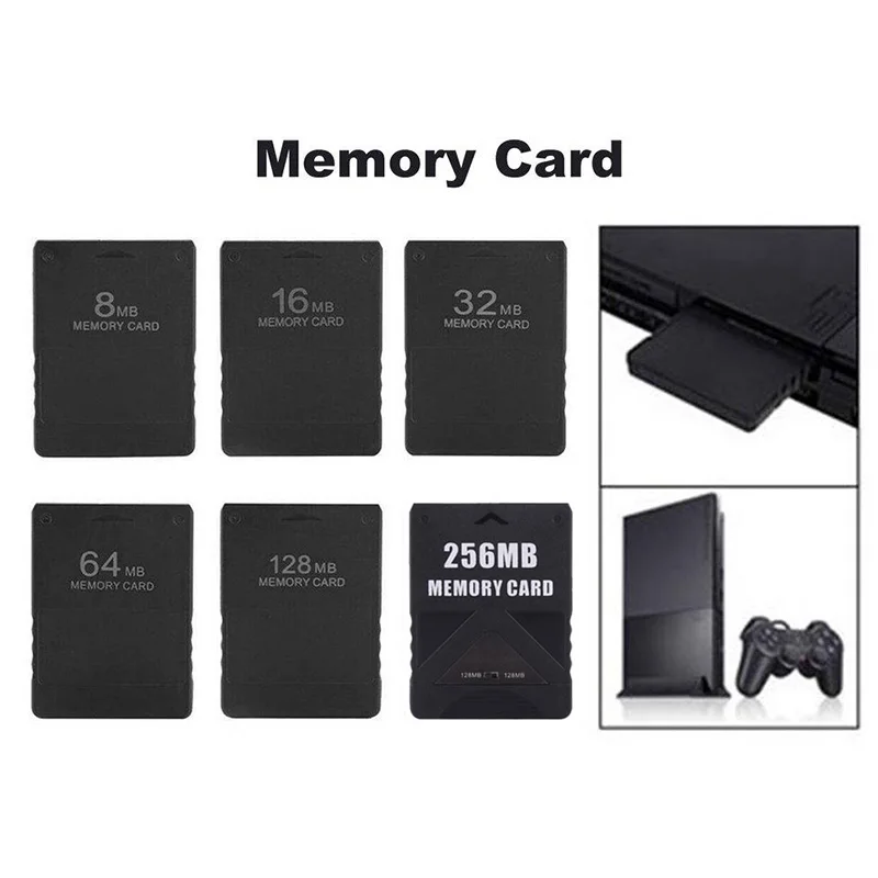 Für Playstation 2 Erweitert Karte Speicher Karte Sparen Spiel Daten Stick Modul Für Sony PS2 SD karte 8M/16M/32M/64M/128M/256M