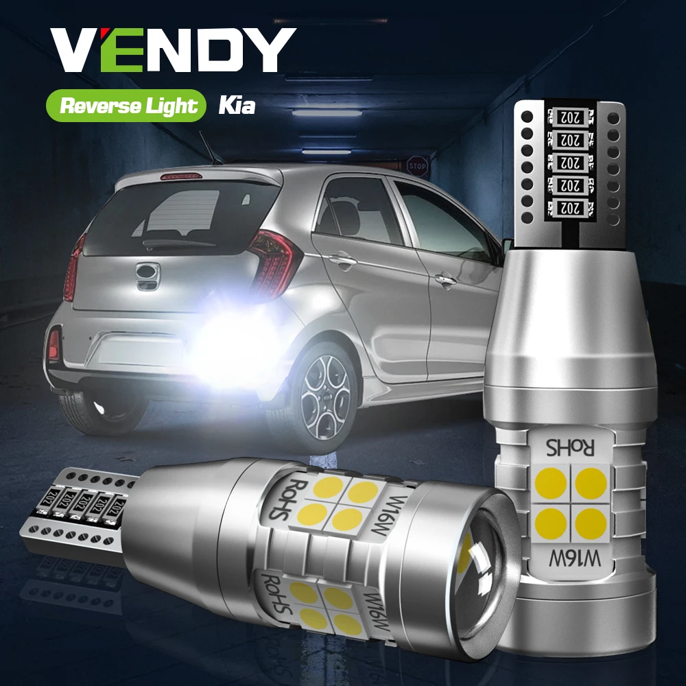 

2pcs LED Reverse Light Blub Lamp Canbus W16W T15 921 For Kia Rio 2 3 4 Proceed Picanto Optima Niro Magentis Cerato Ceed Carens