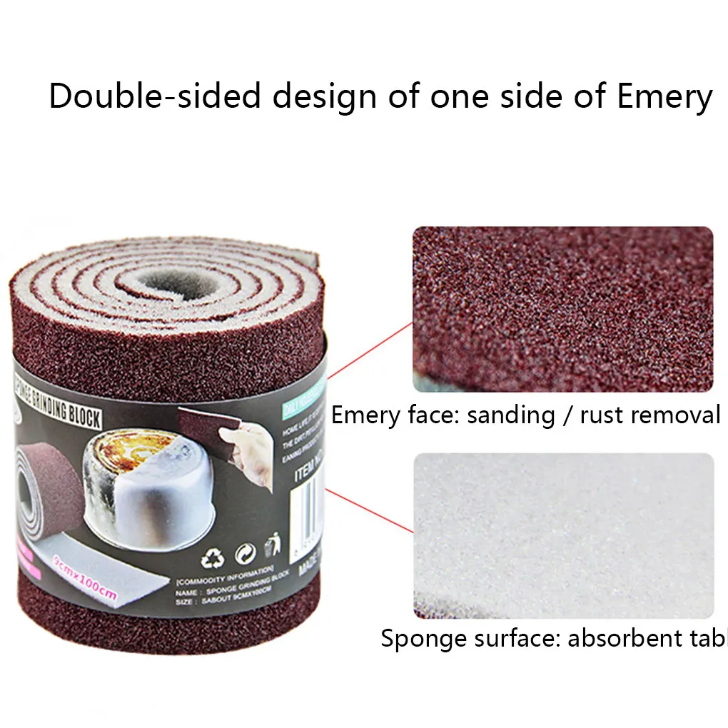 Magic Melamine Sponge Carborundum Kitchen Sponge Eraser for Pan Pot Dish Sponges Kitchen Utensils Household Cleaning Items