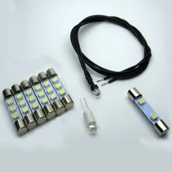 AC8V LED Lamp Kits Fit Marantz Model 2010 2015 Cool White Fuse Light Bi Pin FM Indicator And Pre-Wired Dial Scale