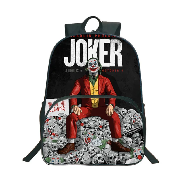 Fashion Joker Backpack Fashion Popular Pattern Schoolbag Teens Daily Backpack Students Boys Girls mochila escolar