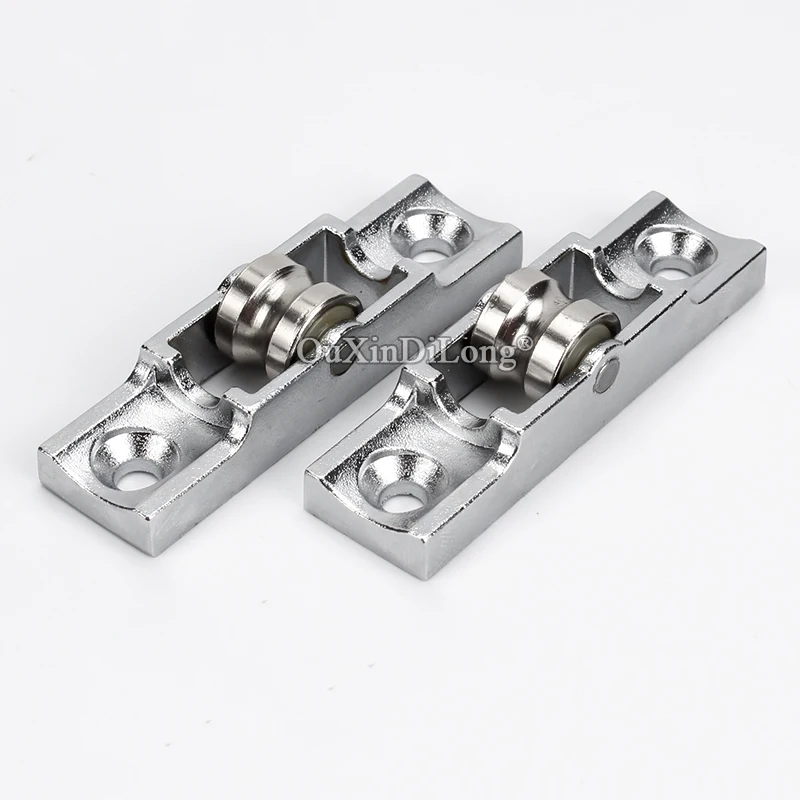 

DHL Shipping ! Wholesale 500PCS Sliding Door and Window Rollers Metal Axle Sash Slot Pulleys Wheels Runners