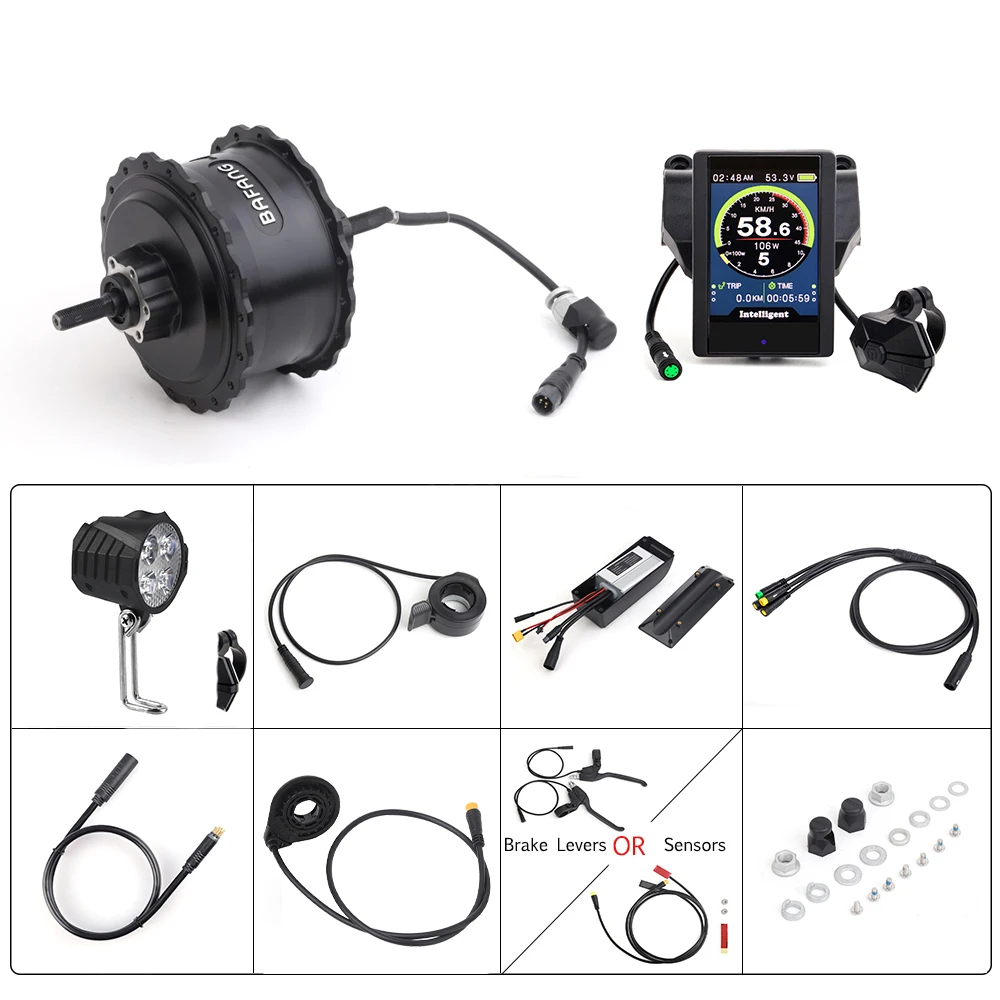 9Pin Extension Cable For BAFANG 8FUN Hub Rear Front Motor 36V 48V
