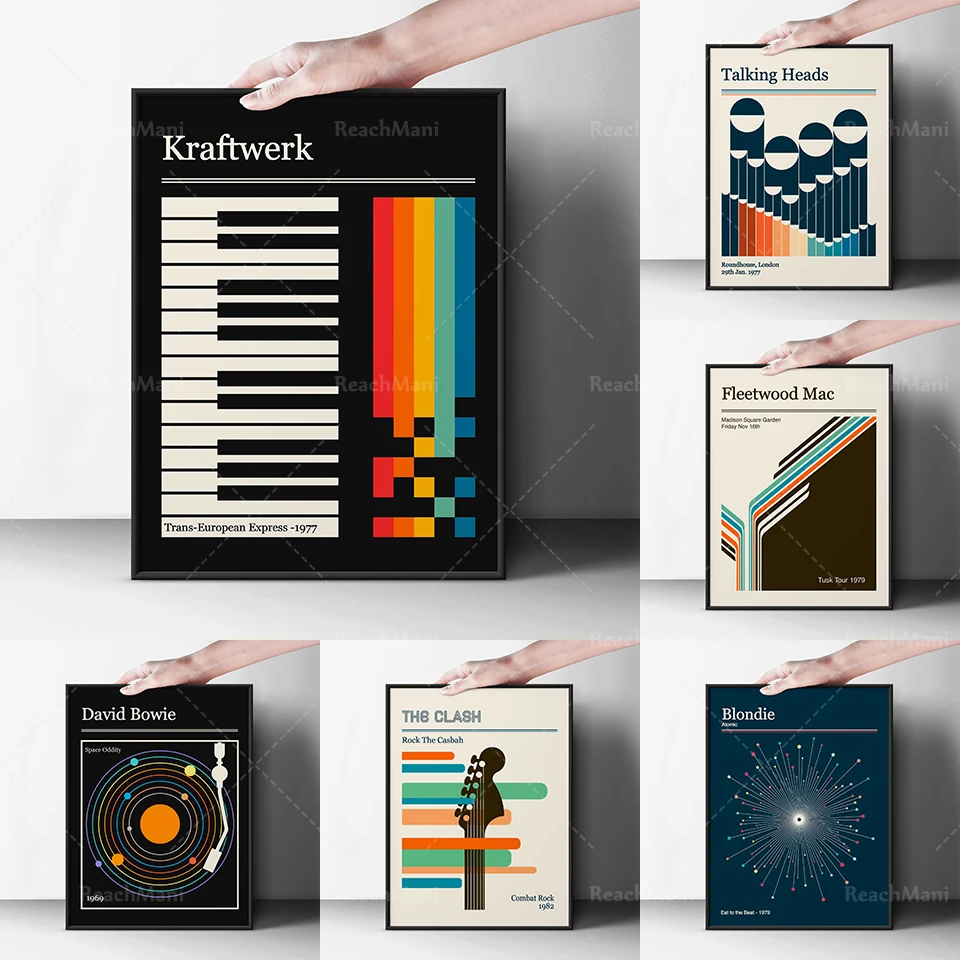 Retro Performance Poster-Minimalist Art Print