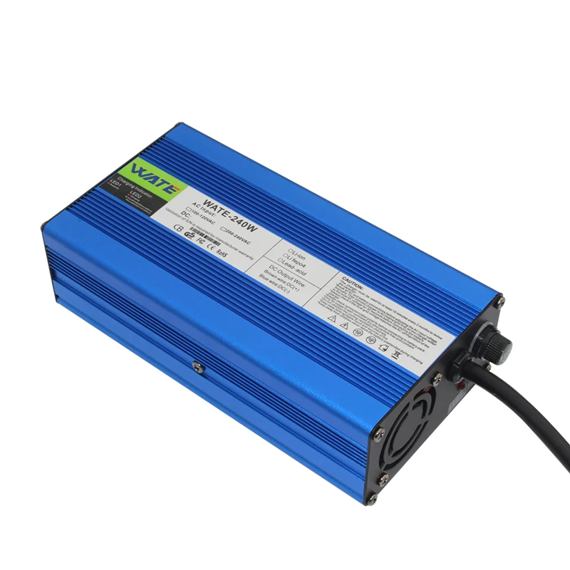 29.4V 8A Charger 24V 8A li-ion battery charger Input 100-120V Or 220-240V For 7S 24V lithium battery pack