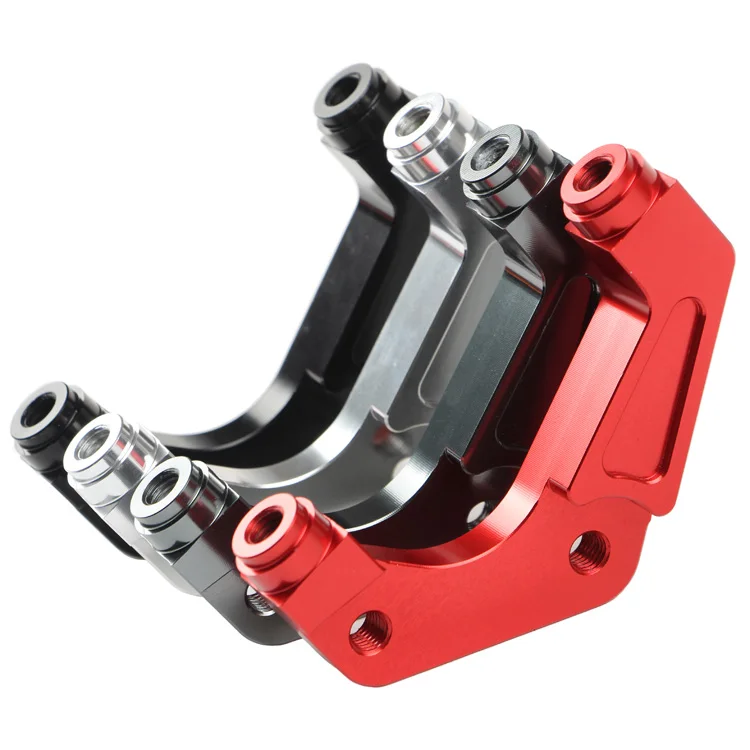 Motorcycle Brake Caliper Bracket/adapter For Yamaha Scooter Rsz Jog Force For Rpm Adelin  Frando 220mm/200mm Brake Caliper