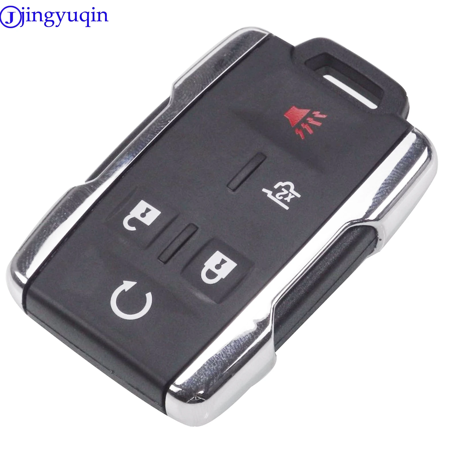 

jingyuqin 5 Buttons Remote Car Key Blank Keyless Entry Fob Shell Transmitter For Chevrolet GMC Truck Smart Key