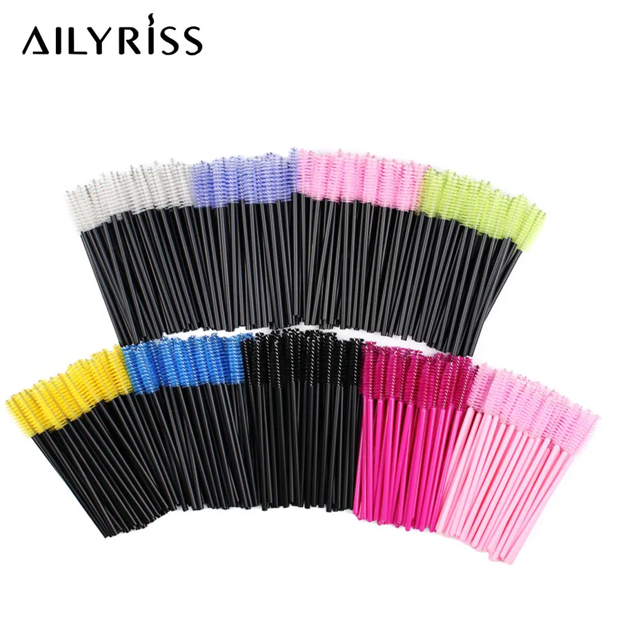 25 Pcs Disposable Eyelash Brushes Eyelashes Extension Tools Eyebrow Brush Mascara Wands Applicator Spoolers Eye Lashes Cosmetic