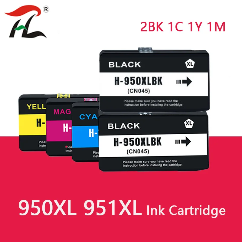 Compatible For HP 950XL 951XL 950 951 Ink Cartridges For HP Officejet Pro 8100 8600 8610 8615 8620 8625 251dw 276dw for HP950