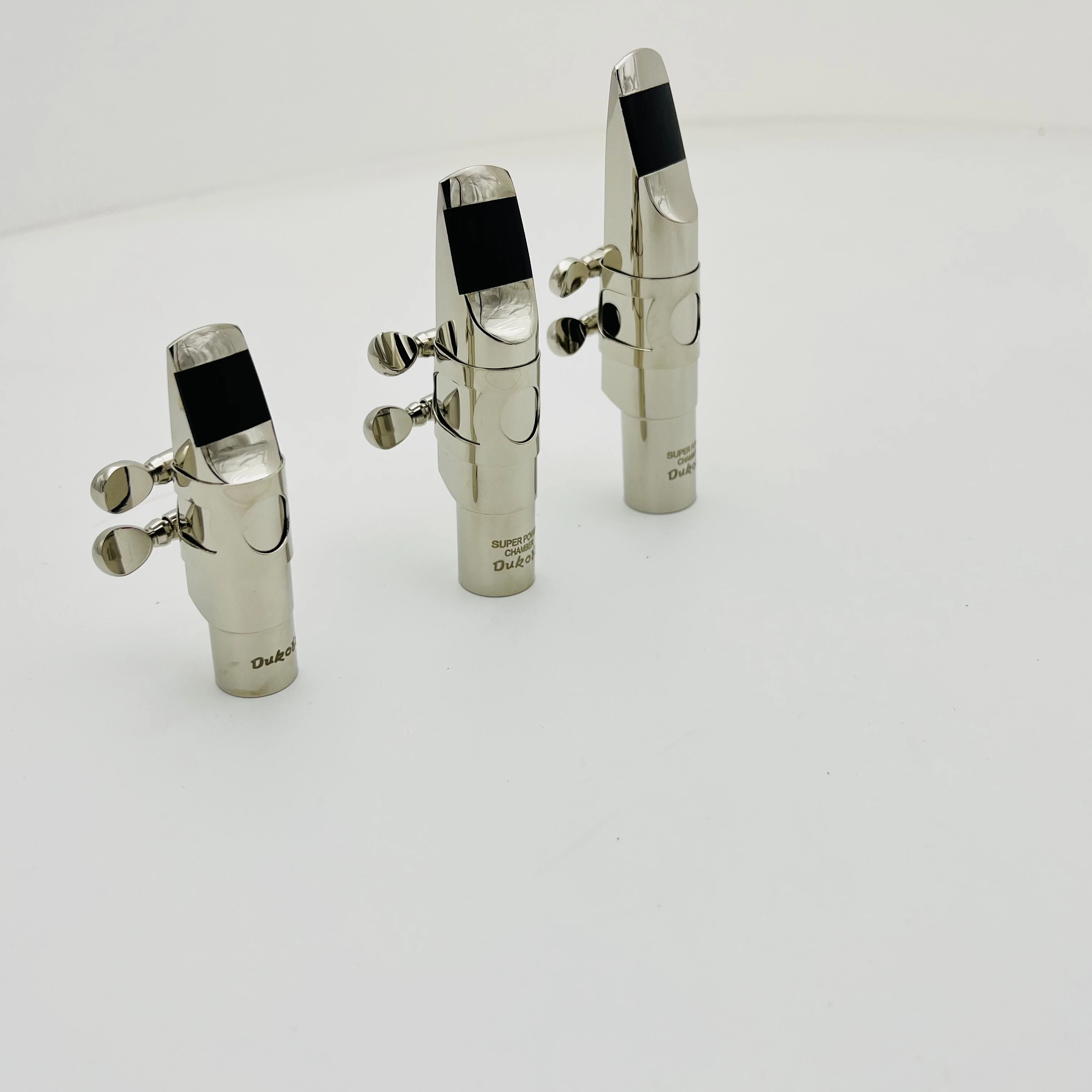 Best Quality DUKOFF Alto Soprano Tenor Sax Mouthpiece 5 6 7 8 9 Nickel Plated Sax Accessories