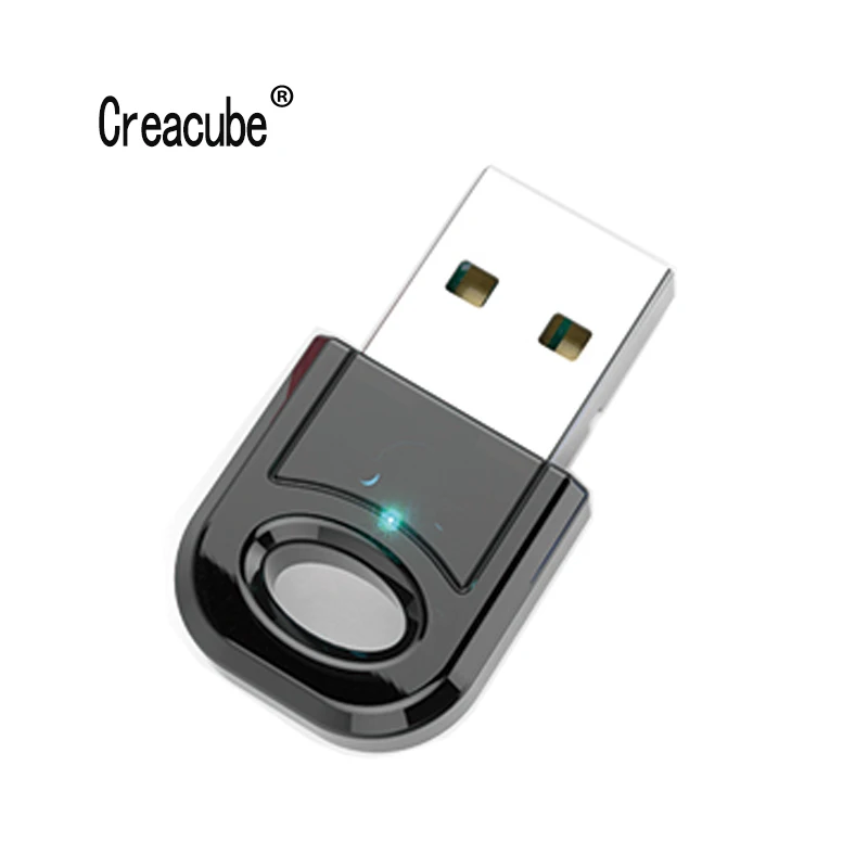 

Creacube Wireless USB Bluetooth-Compatible 5.0 Adapter Dongle Music Sound Receiver Adapter Transmitter For PC RTL8761B