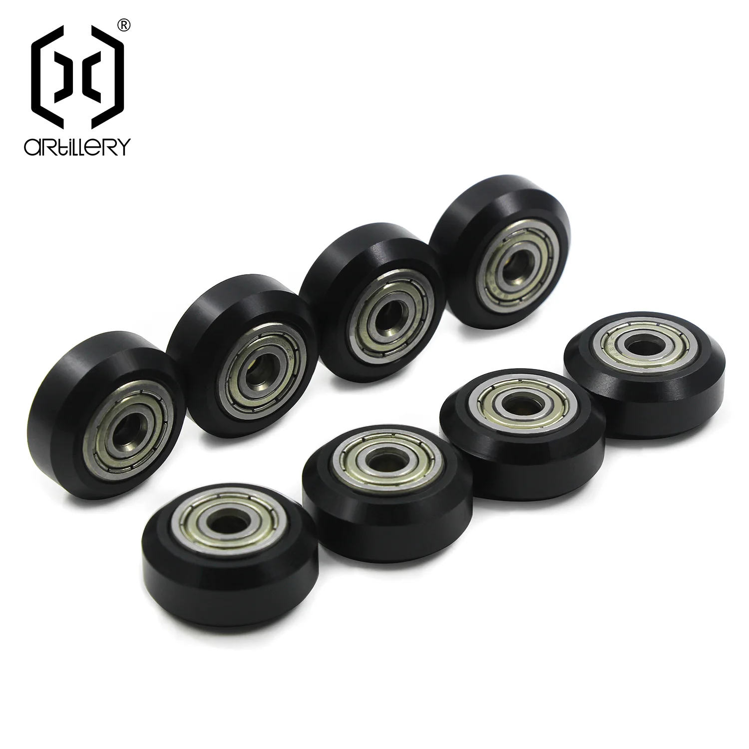 Artillery 3d Printer Spare Parts V-Wheels Bearing Pulley Outer Diameter 24mm Inner  5mm for Hornet/Genius Pro/SW-X1/x2