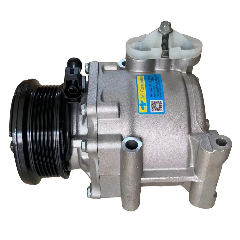 12V Air Conditioning AC Compressor for Ford Fiesta VI 1.6 Fusion 1.4 351 334-081 10-160-01045 6S6H-19D629-AB