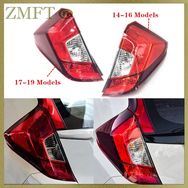 Car Rear Bumper Brake Stop Light Tail Lamp Taillight  For HONDA FIT For  JAZZ GK5 2014 2015 2016 2017 2018 2019 2020