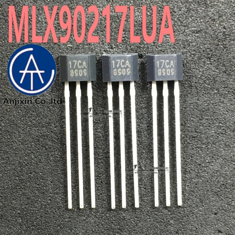 10pcs 100% orginal new real stock   MLX90217LUA MLX90217 screen printing 17CA Hall element Gear Hall sensor