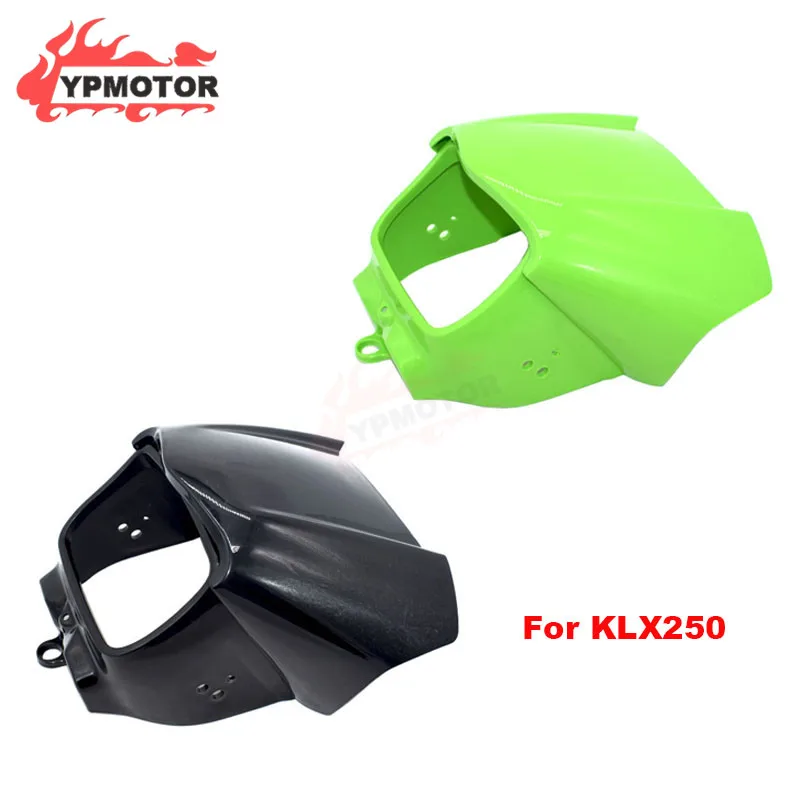 

Motorcycle Front Headlight Headlamp Cover Visor Fairing Cowling Windscreen Windshield Deflector For Kawasaki KLX250 KLX 250