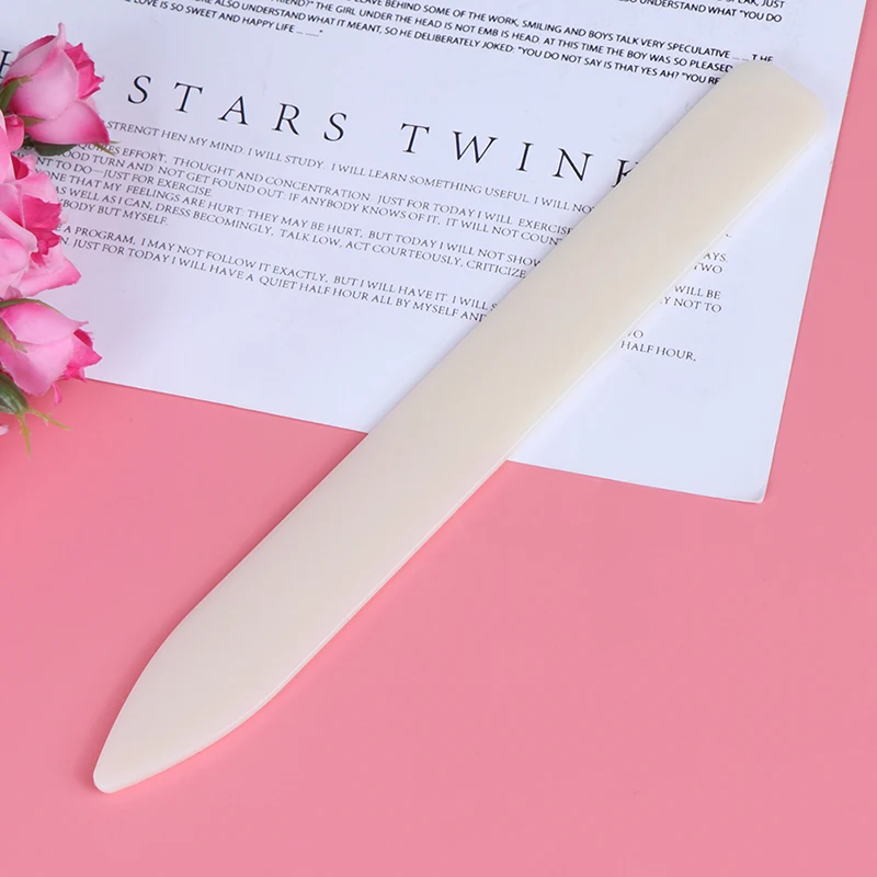 Hot sale 2Pcs/set Bone Folder Craft Tools Leather Scoring Folding Creasing Paper Accessory