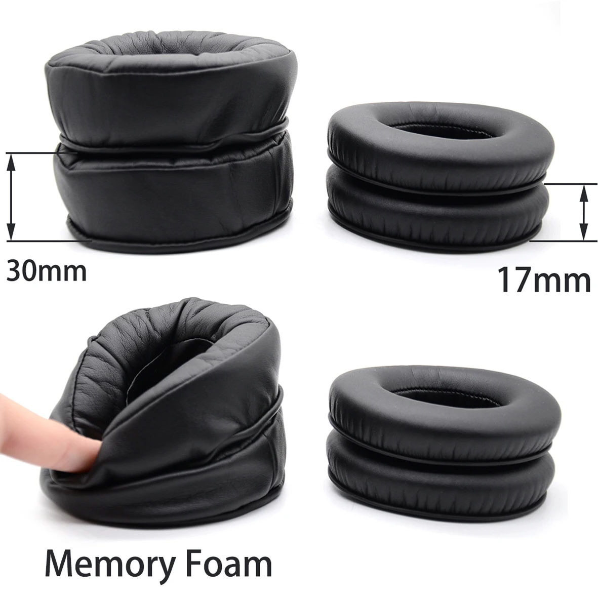 Replacement ear pads earpads cover earmuff Cushion for Pioneer HDJ1000 HDJ1500 HDJ2000 HDJ 2000 1500 DJ Headphones pillow cups