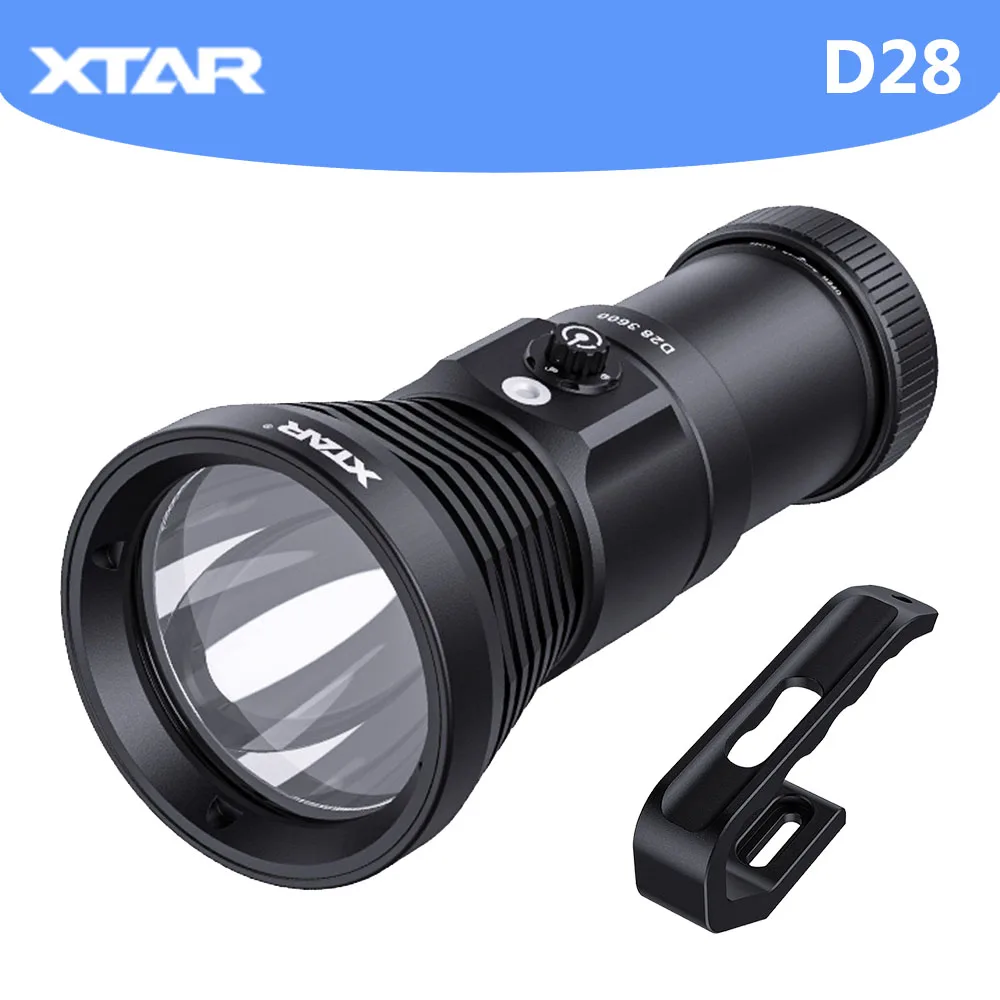 Imagem -02 - Xtar-super Brilhante Mergulho Lanterna Led Scuba Diver Luz Tocha Lâmpada D28 3600lm