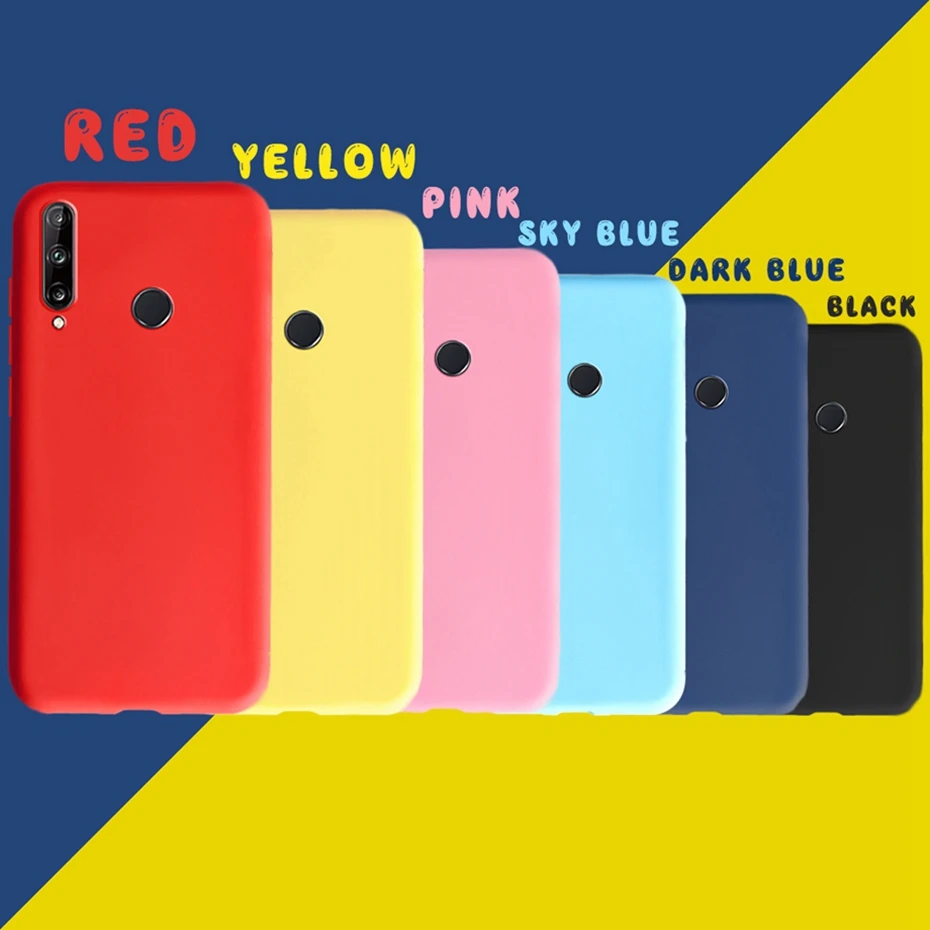 Phone Case For Huawei Y6P Case Silicone back Shockproof Protective Soft Cover on Huawei Y6 P Y 6P MED-LX9 MED-LX9N Y6P 2020 Case