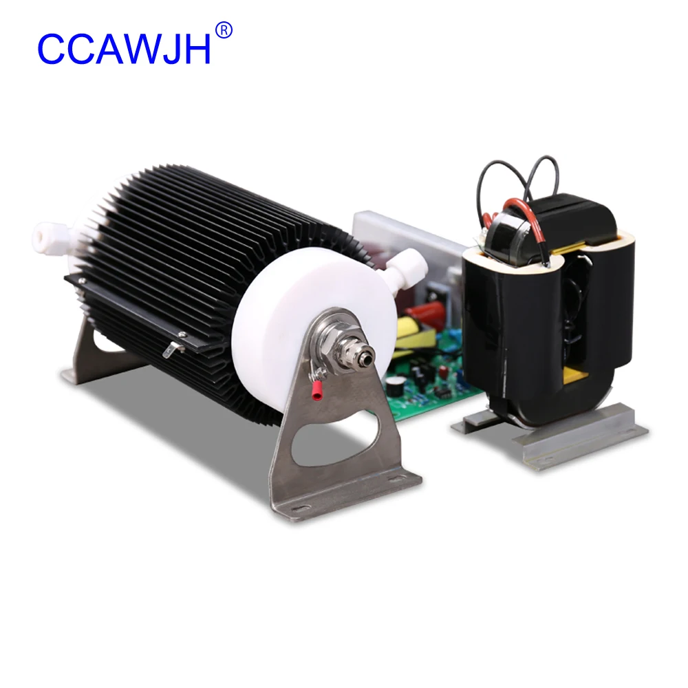 110V/220V 30g Ceramic Tube Ozonator Water Cooled Ozone Generator For Agricultural Watering Air Water Ozone Disinfector