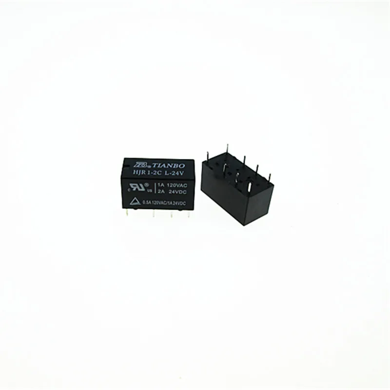 NEW relay HJR1-2CL-24V HJR1-2C-L-24V HJR-1-2C-L-24V HJR12CL24V 24VDC 24V DC24V DIP8 20PCS/LOT