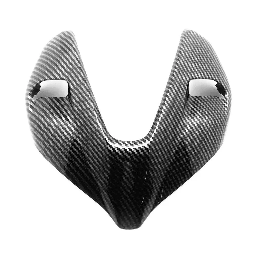 

Carbon Fiber Pattern Front Upper Headlight Shrouds Cover Shell Air Intake Fairing( ABS) For DUCATI Streetfighter V4/S 2020 2021