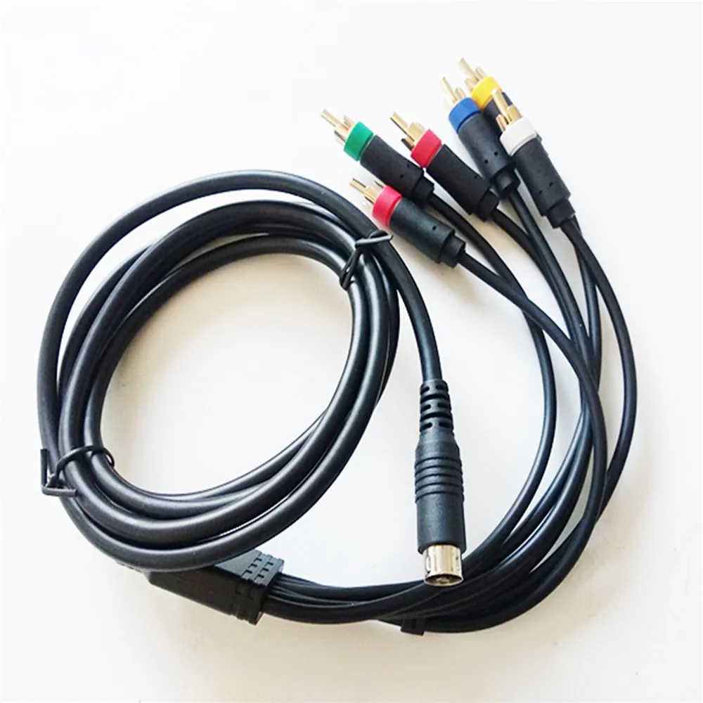 1.8m Replacement RGBS/RGB Cable Color Monitor Component Cable for Sega MD2 Game Console Accessories