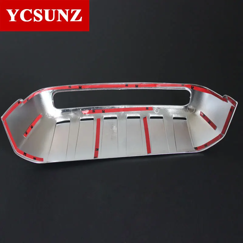 Abs Chrome Car Accessories License Frame For Toyota Land Cruiser Prado Fj120 2003 2004 2005 2006 2007 2008 YCSUNZ