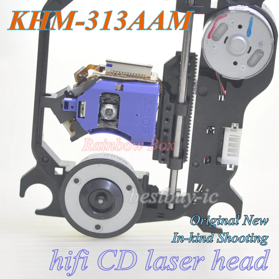 2pieces/ lot New KHM-313AAM KHM313AAM KHM-313AAD KHS-313A KHM313 Radio DVD Player Laser Lens Head Optical Pick-ups Bloc Optique