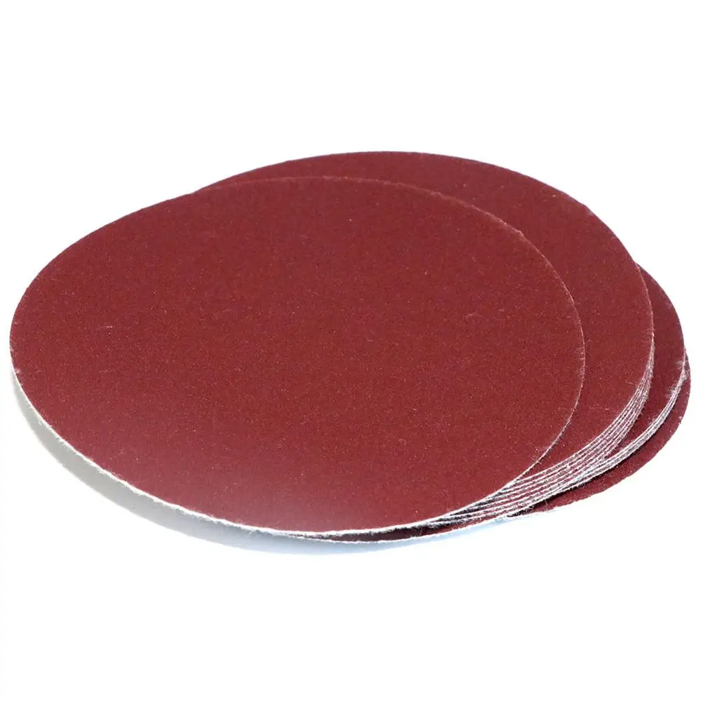 Disco de lixa autoadesivo para lixadeira, 4 ", 100mm, 5 polegadas, 125mm, lixa de papel de lixar, lixa 40-5000 com gancho, disco de polimento automático