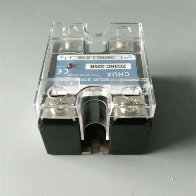 25A SSR DC To AC 3-32VDC 220v Single-phase Solid State Relay SSR-25DA