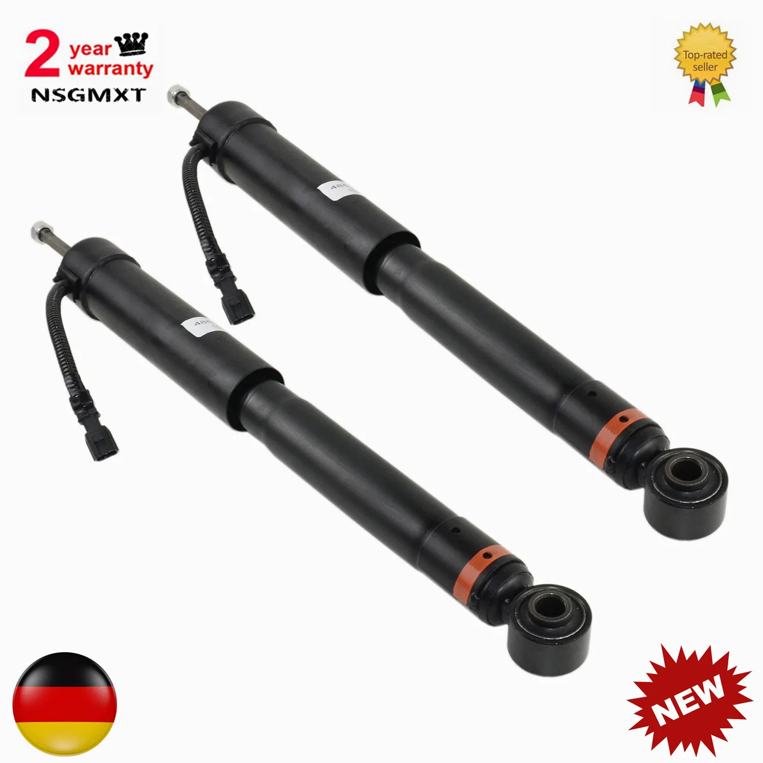 AP01 Pair Rear Air Shocks Struts For Toyota Land Cruiser / Prado 150 J15 2009-2019, For Lexus GX460 4.6L V8 2010-2019