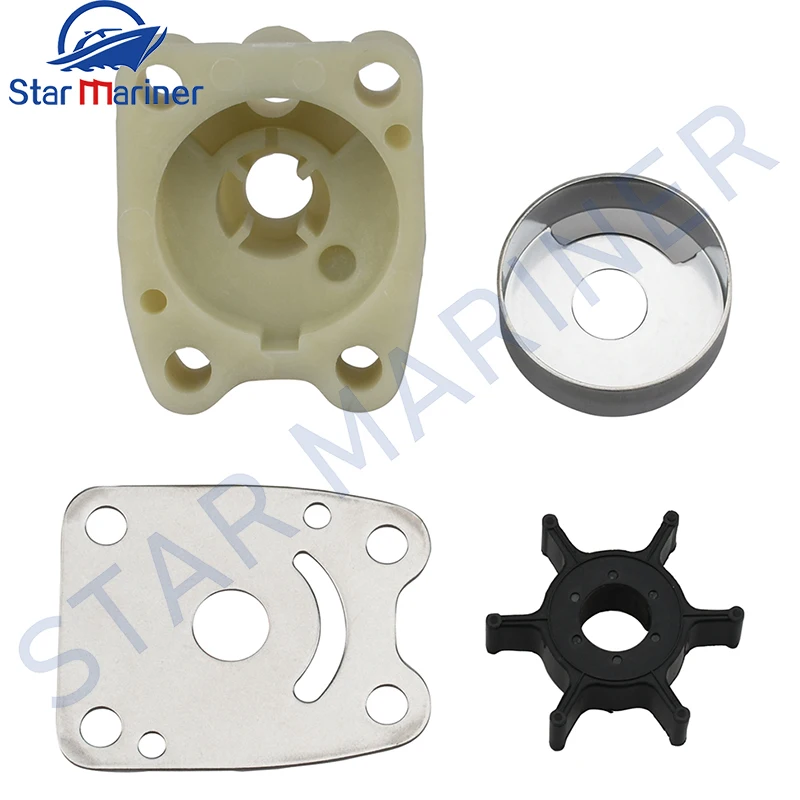 

6E0-44311-00 6E0-44322-00 6E0-44323-00 6E0-44322-00 6E0-44352-00 Water Pump Repair Kit For Yamaha Outboard Motor 4HP 5HP 2T